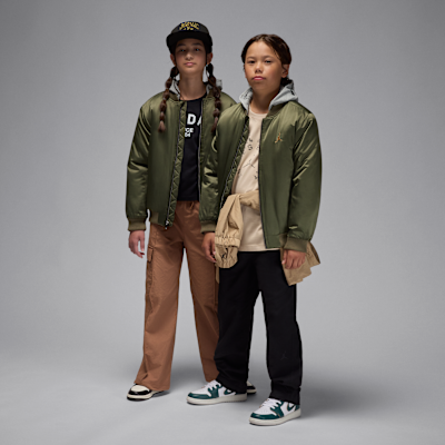 NIKE公式】ジョーダン ジュニア ビッグ ロゴ フーデッド ボンバー